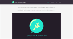 Desktop Screenshot of jonnyburton.com